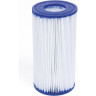 Каркасный бассейн BESTWAY POWER STEEL РОТАНГ 488х122 см, 19480 л + фильтр-насос BESTWAY 5678 л/ч, тент, лестница 56725 BW